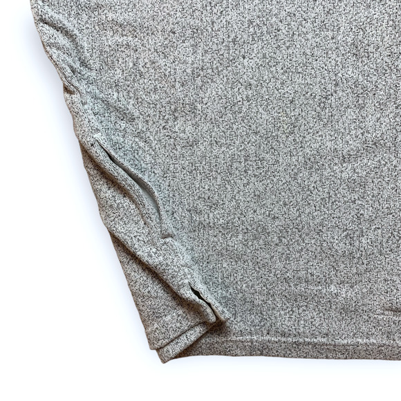 Orvis 1/4 Button Turtleneck Pullover Sweater- Men's Medium/ Gray - Picture 6 of 6